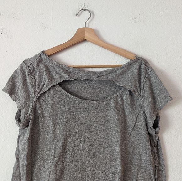 We The Free People June Cutout Tee Shirt - Picture 4 of 8